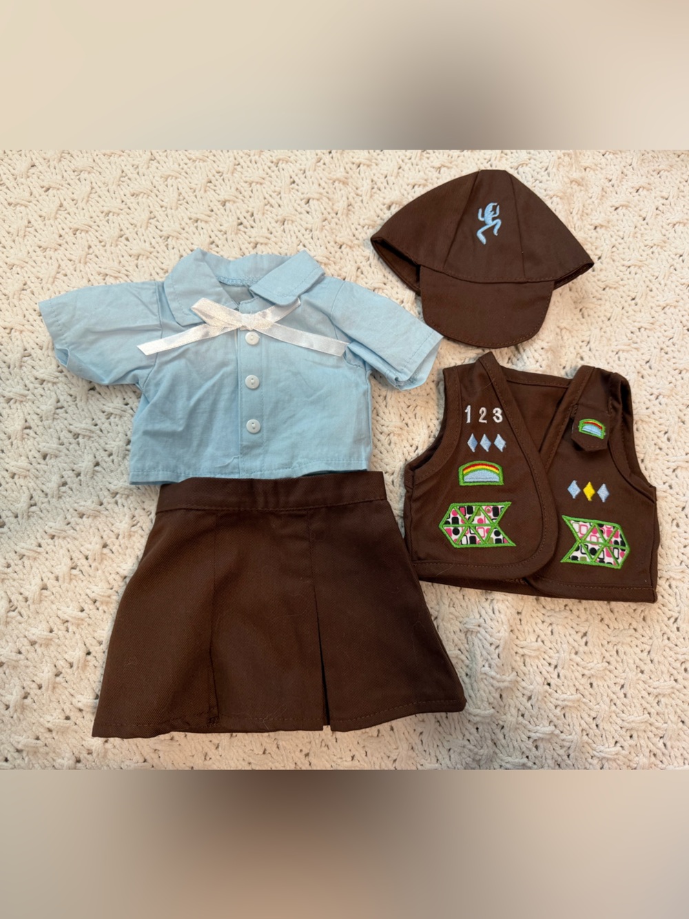 18” Doll Brownies Outfit